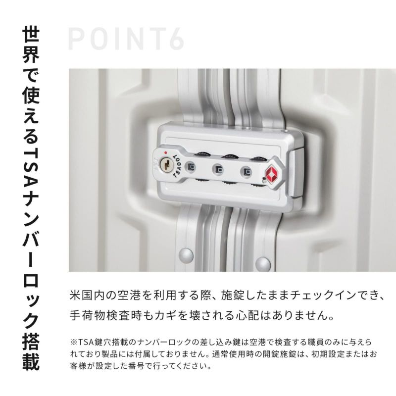 Aileron 20インチ スーツケース Sサイズ エルロン アルミ 40L
