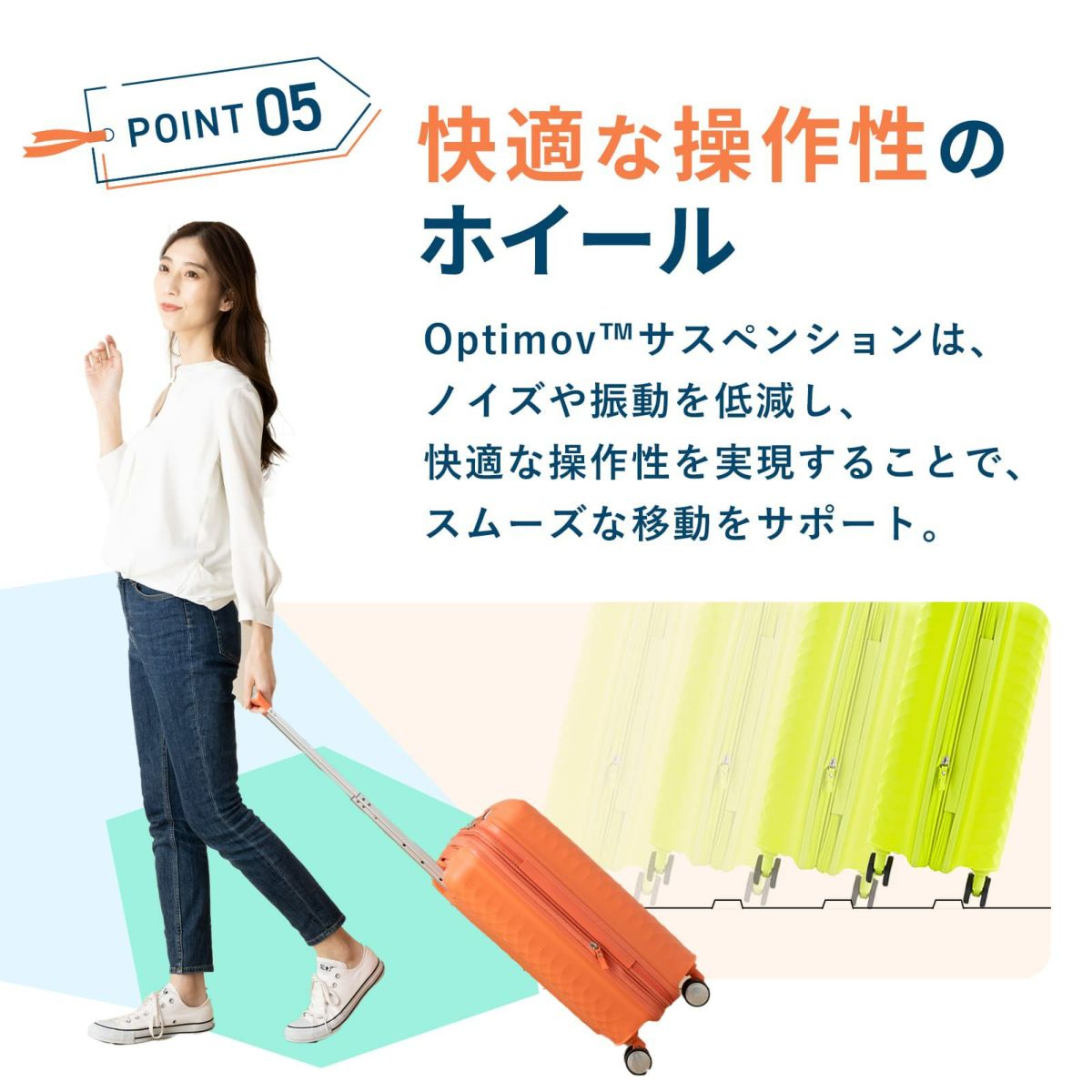 American Tourister スーツケース キャリーバッグ スクアセム SQUASEM