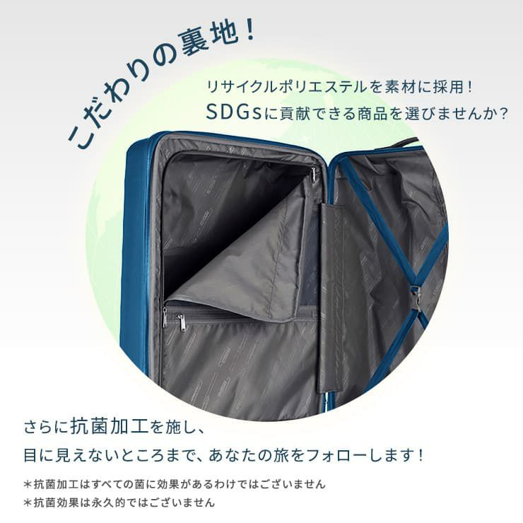 【American Tourister アメリカンツーリスター】 SENNA SPINNER 55/20 TSA スーツケース Sサイズ 機内持ち込み  セナ