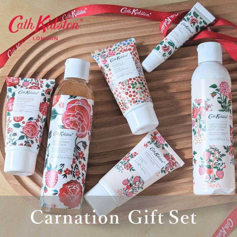【Cath Kidston キャスキッドソン】CARNATION GIFT SET カーネーションギフトセット