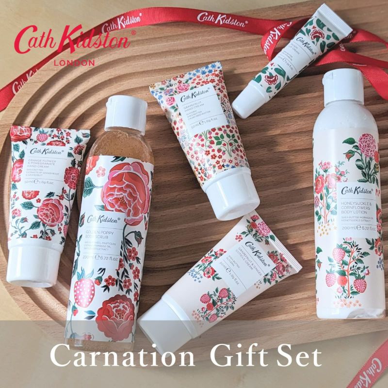 Cath Kidston キャスキッドソン】CARNATION GIFT SET カーネーション