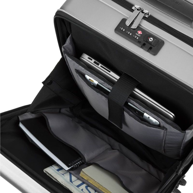 Samsonite EVOA 55 33L フロントオープン　機内持ち込み可 Amazon | [サムソナイト] スーツケース エヴォア スピナー55