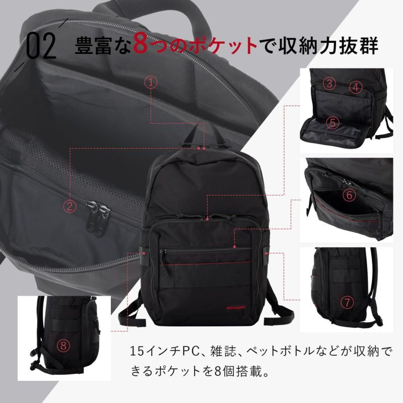 未使用級✨ブリーフィング AG BS BOX PACK バックパック リュック黒 楽天市場】[BRIEFING/ブリーフィング] BS BOX PACK AG リュック