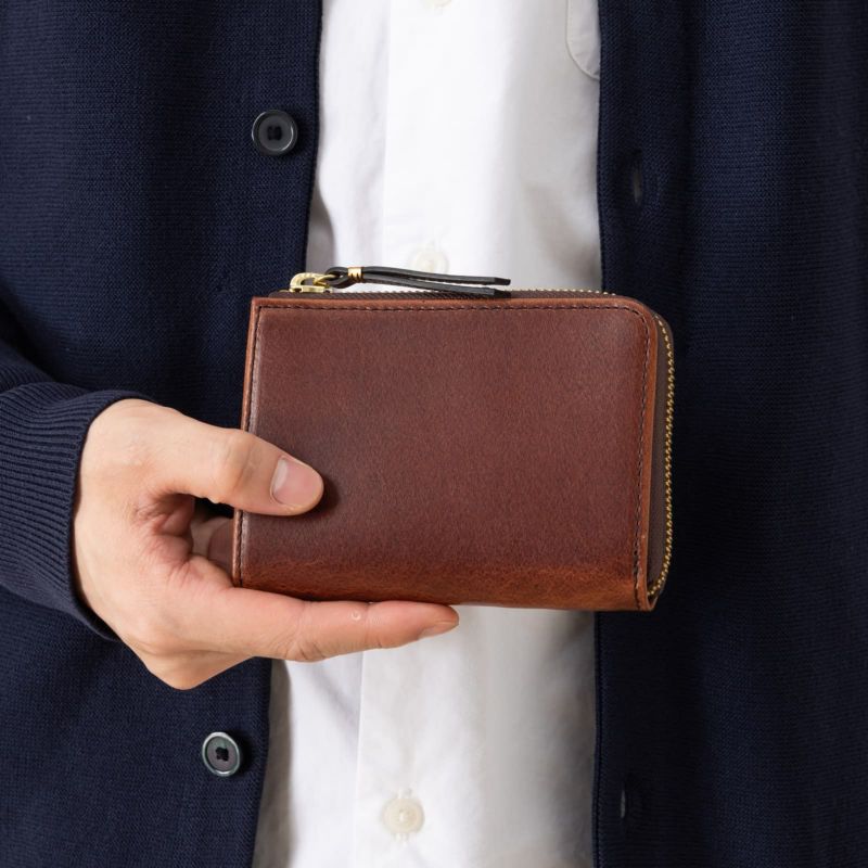 middle wallet　二つ折り財布 LZIP MIDDLE WALLET 二つ折り財布 HERBIE | Multiverse マルチバース