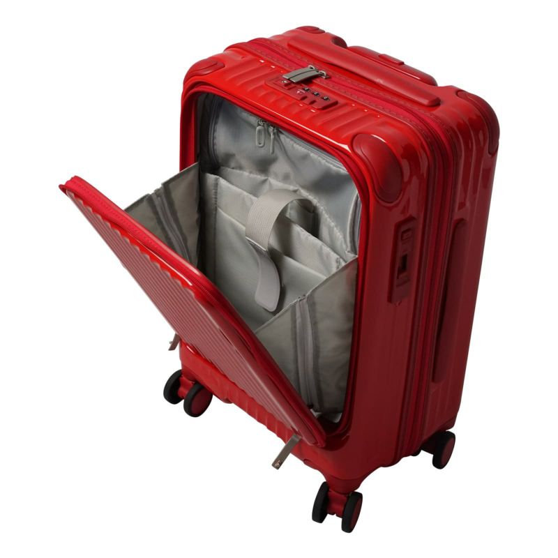 【美品】　CARGO  カーゴ　スーツケース　フロントオープン　機内持ち込み TORIO 最大51%☆9/14迄 特典付 正規品2年保証 カーゴ スーツ
