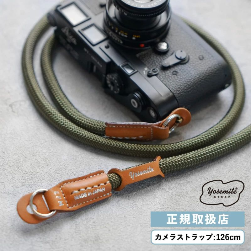 YOSEMITE ヨセミテ カメラストラップ 126mm コブラバックル YOSEMITE ヨセミテ カメラストラップ 126mm コブラバックル