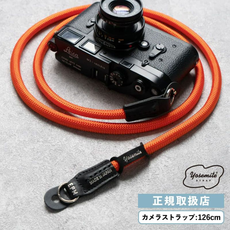 YOSEMITE ヨセミテ カメラストラップ 126mm コブラバックル YOSEMITE CAMERA STRAP 126cm ヨセミテ カメラストラップ