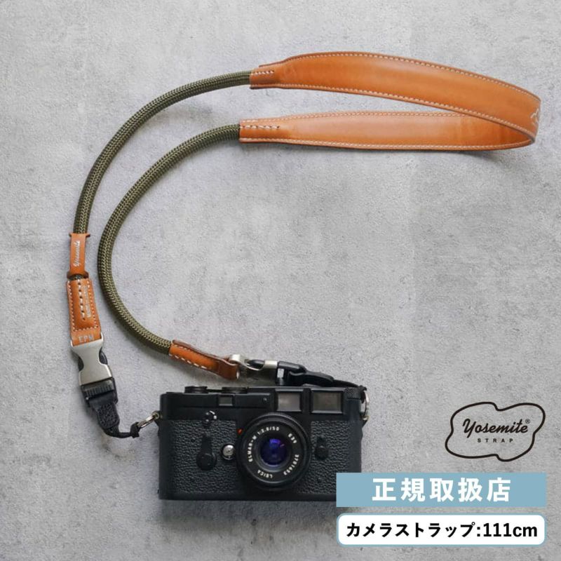 ヨセミテ カメラストラップ プロ プラス / マッドブラック 111cm YOSEMITE CAMERA STRAP PRO PLUS MAD BLACKヨセミテ カメラ
