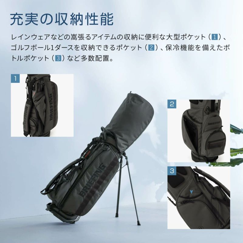 交換無料！ 当店限定カラー】 CR-4 スタンド キャディバッグ CANVAS ECO #03 ゴルフバッグ・キャディバッグ