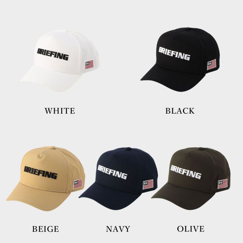 廃番　BRIEFING 新品　MS BASIC FRONT PANEL CAP MS BASIC FRONT PANEL CAP 帽子 キャップ URBAN ATHLETE