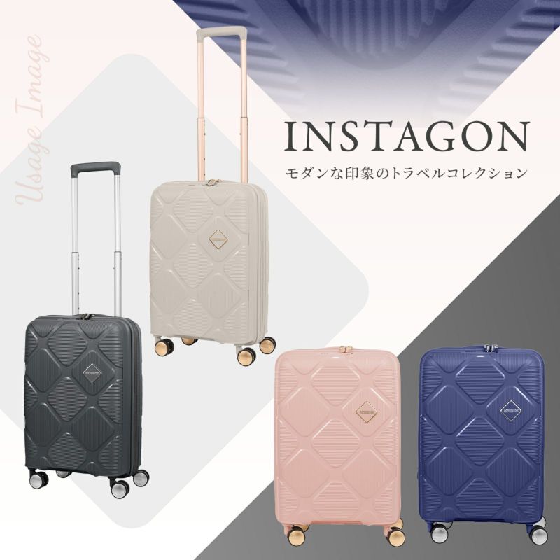 INSTAGON SPINNER 55/20 EXP TSA V2 GT スーツケース 機内持ち込み